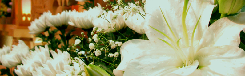 お葬式　供花・供物