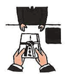 香典の渡し方 受付にて