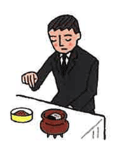 座礼焼香の手順 その2