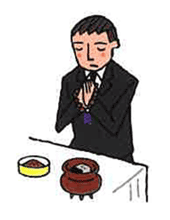 座礼焼香の手順 その4